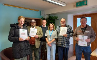 Celebratory Breakfast at Camelford Job Club!