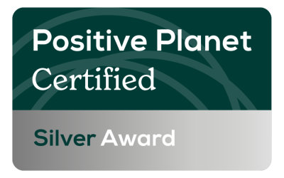 Positive Planet –  our Silver Accreditation!
